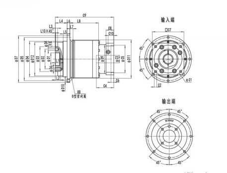 ND047A系列精密行星減速機